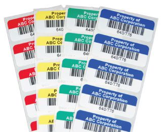 Pre-Colored & Color-Coded Labels